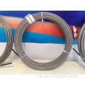 7x19 (6x19+IWS) 1/16 &#39;&#39;-3/8 &#39;&#39; Cable de aeronave